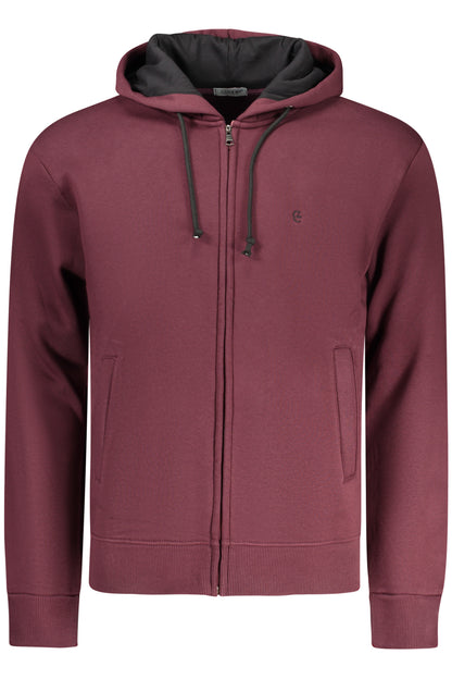 COVERI MOVING FELPA CON ZIP UOMO ROSSO