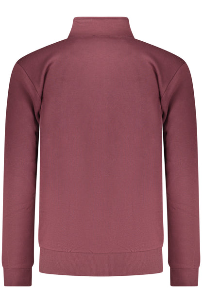 COVERI MOVING FELPA CON ZIP UOMO ROSSO