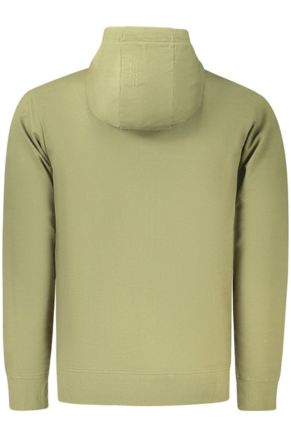 COVERI MOVING FELPA CON ZIP UOMO VERDE