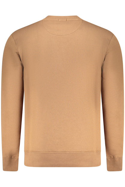 COVERI MOVING FELPA SENZA ZIP UOMO MARRONE