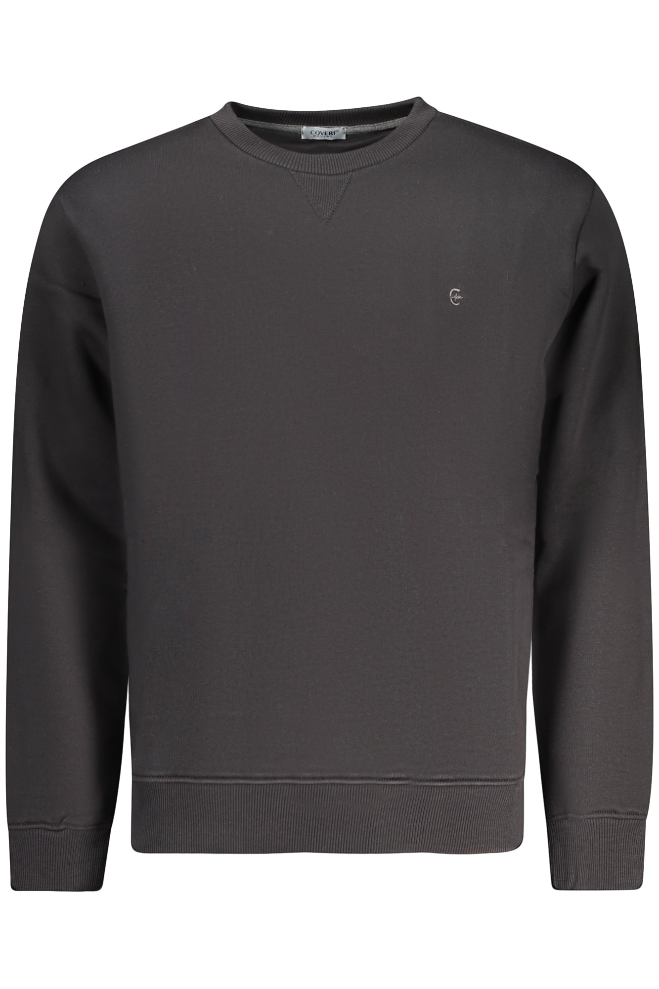 COVERI MOVING FELPA SENZA ZIP UOMO NERO