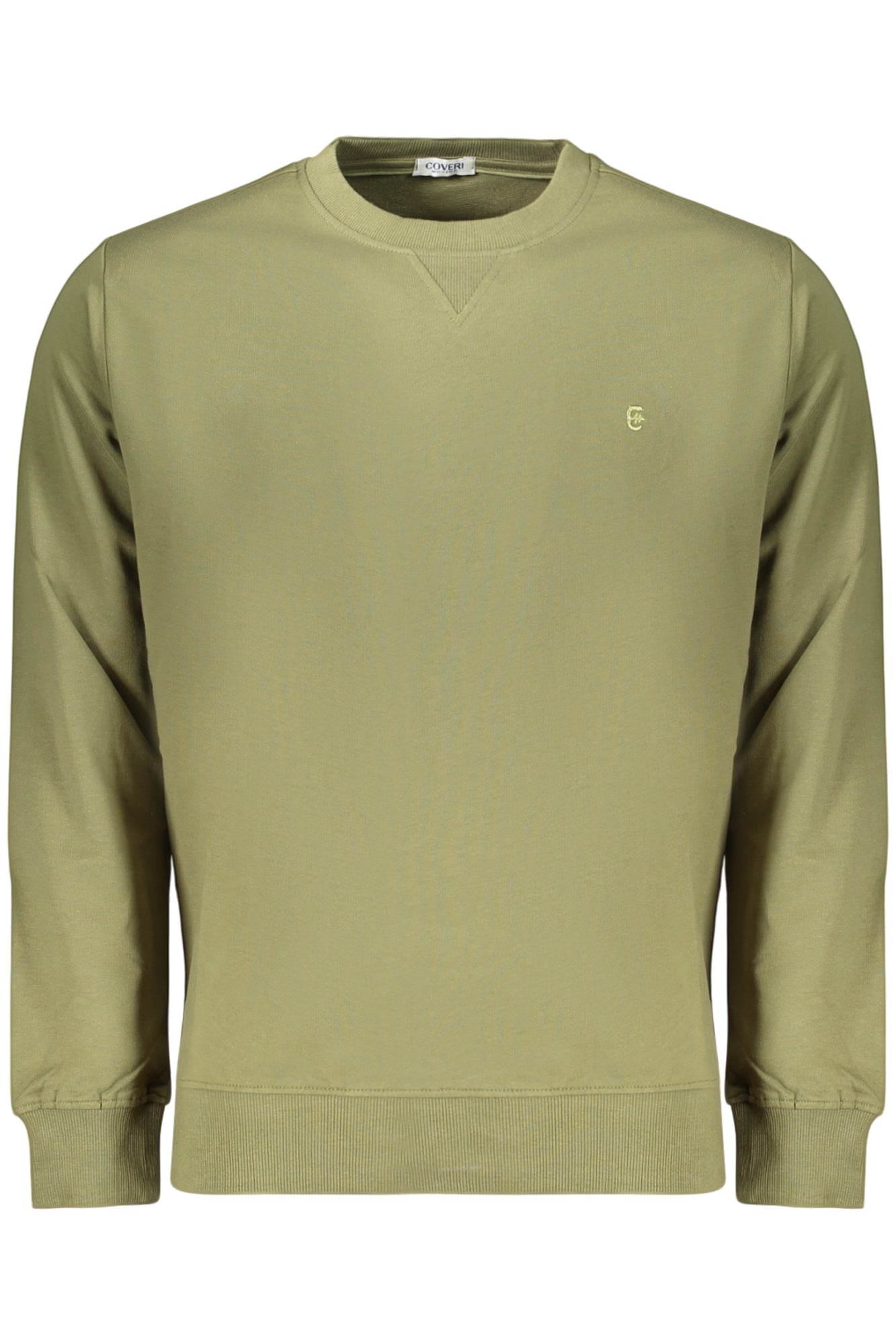 COVERI MOVING FELPA SENZA ZIP UOMO VERDE