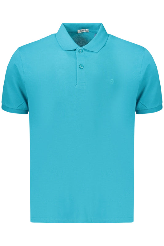 COVERI MOVING POLO MANICHE CORTE UOMO AZZURRO