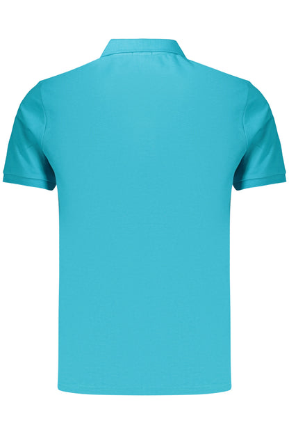 COVERI MOVING POLO MANICHE CORTE UOMO AZZURRO