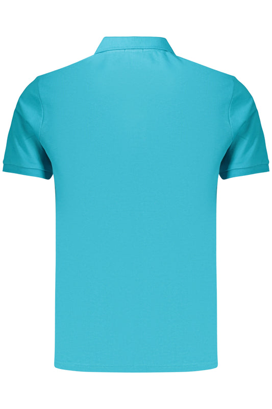 COVERI MOVING POLO MANICHE CORTE UOMO AZZURRO