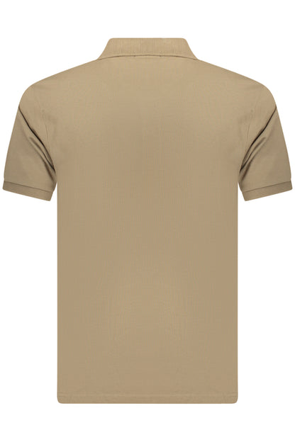 COVERI MOVING POLO MANICHE CORTE UOMO MARRONE