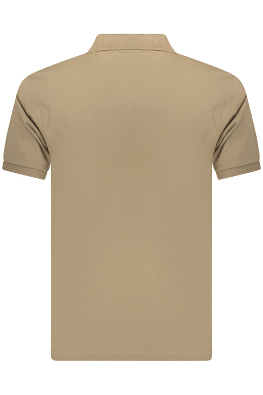 COVERI MOVING POLO MANICHE CORTE UOMO MARRONE