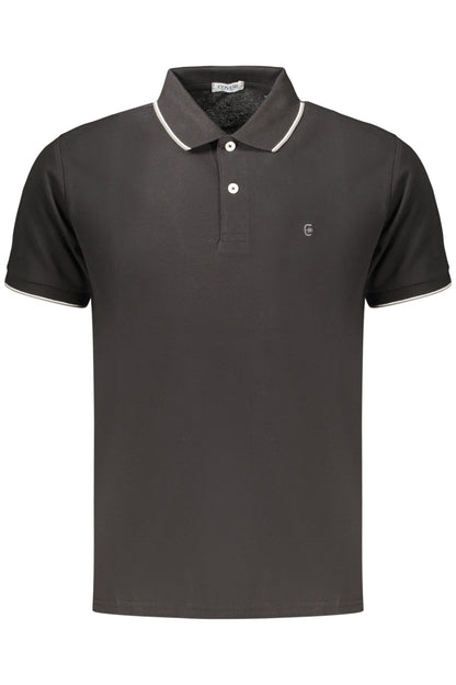 COVERI MOVING POLO MANICHE CORTE UOMO NERO