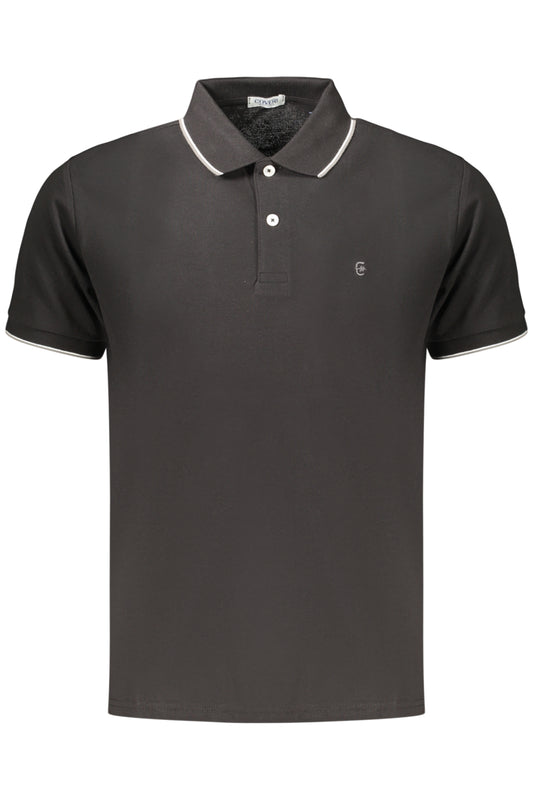 COVERI MOVING POLO MANICHE CORTE UOMO NERO