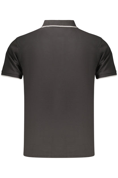 COVERI MOVING POLO MANICHE CORTE UOMO NERO