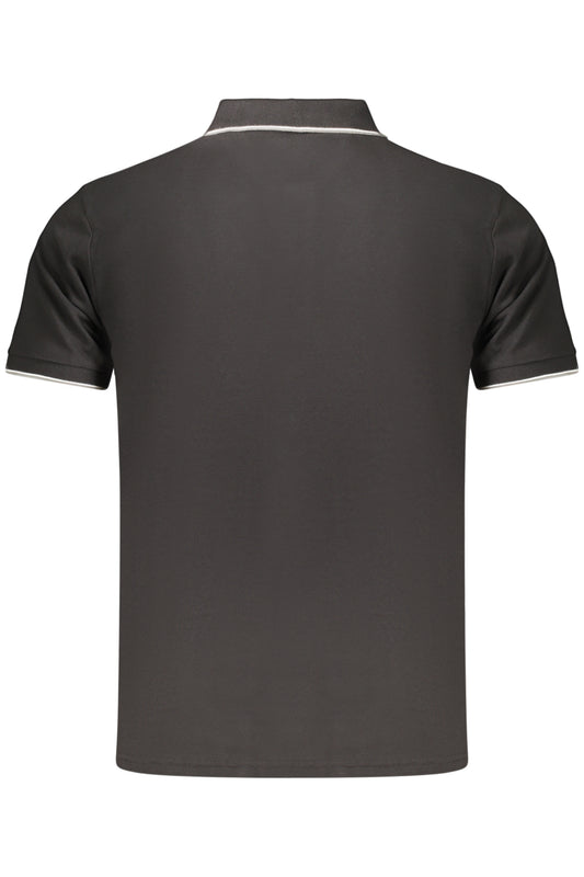 COVERI MOVING POLO MANICHE CORTE UOMO NERO