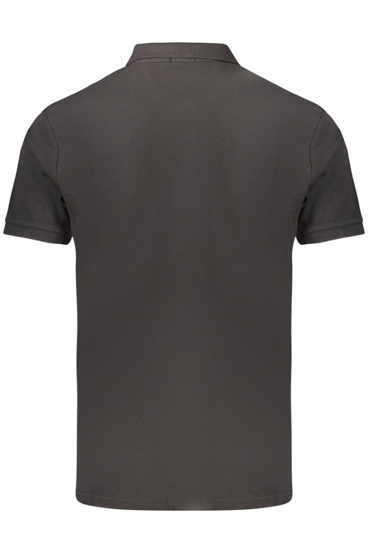 COVERI MOVING POLO MANICHE CORTE UOMO NERO