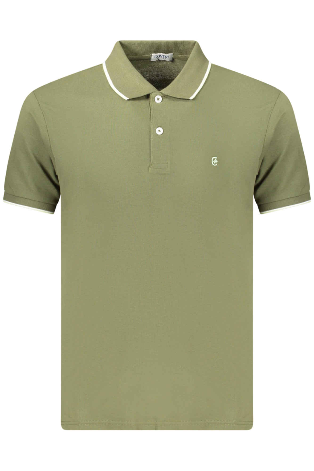 COVERI MOVING POLO MANICHE CORTE UOMO VERDE