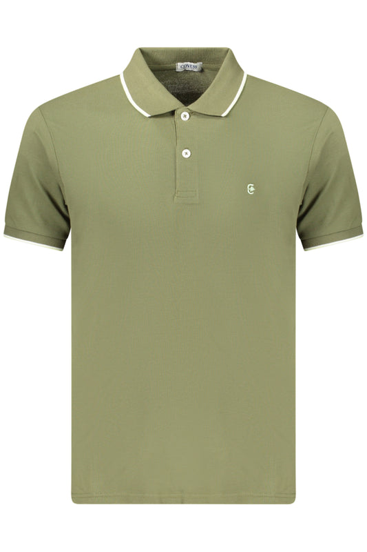 COVERI MOVING POLO MANICHE CORTE UOMO VERDE