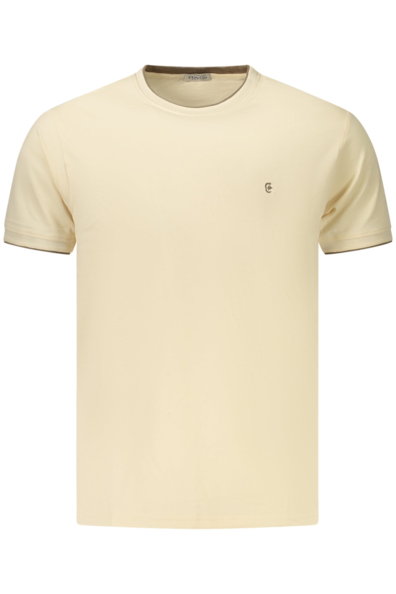 COVERI MOVING T-SHIRT MANICHE CORTE UOMO BEIGE