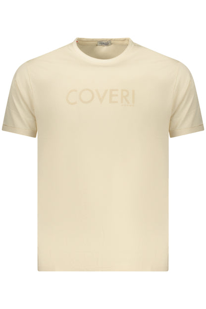 COVERI MOVING T-SHIRT MANICHE CORTE UOMO BEIGE