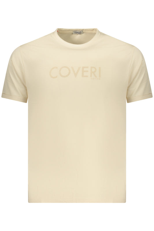 COVERI MOVING T-SHIRT MANICHE CORTE UOMO BEIGE