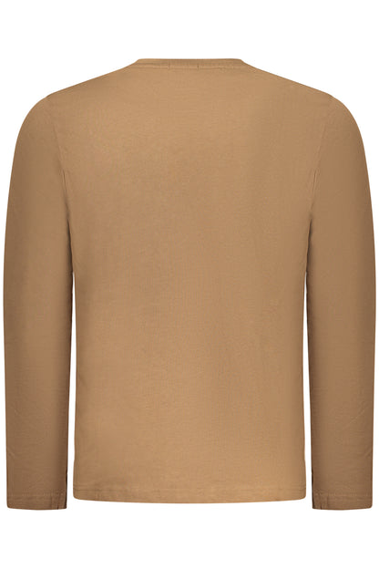 COVERI MOVING T-SHIRT MANICHE LUNGHE UOMO MARRONE