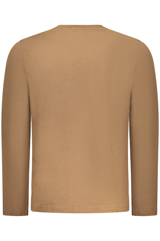 COVERI MOVING T-SHIRT MANICHE LUNGHE UOMO MARRONE