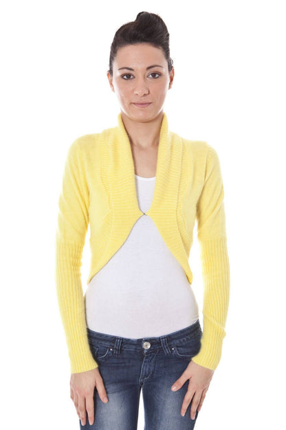 DATCH DATCH COPRISPALLE MANICHE LUNGHE DONNA GIALLO