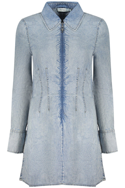 DESIGUAL ABITO CORTO DONNA AZZURRO