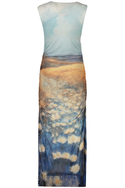 DESIGUAL ABITO LUNGO DONNA AZZURRO