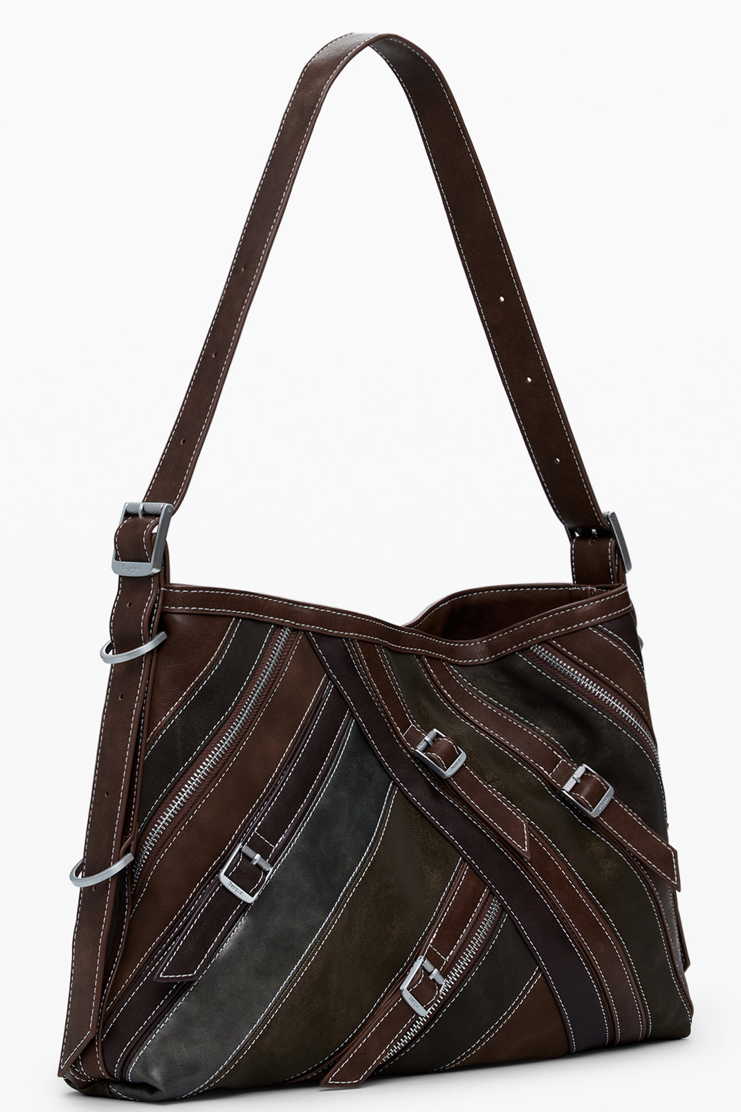 DESIGUAL BORSA DONNA MARRONE
