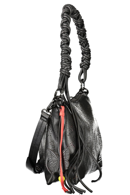 DESIGUAL BORSA DONNA NERO