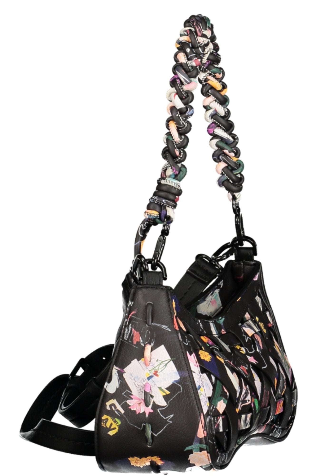 DESIGUAL BORSA DONNA NERO
