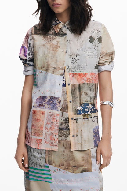 DESIGUAL CAMICIA MANICHE LUNGHE DONNA