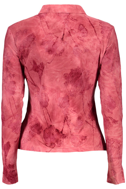 DESIGUAL CAMICIA MANICHE LUNGHE DONNA ROSSO