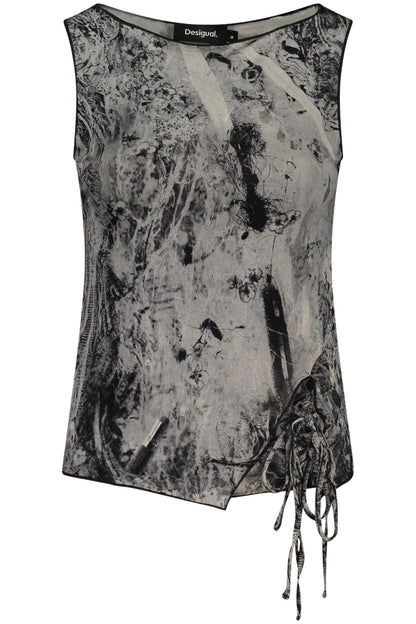 DESIGUAL CANOTTA DONNA NERO