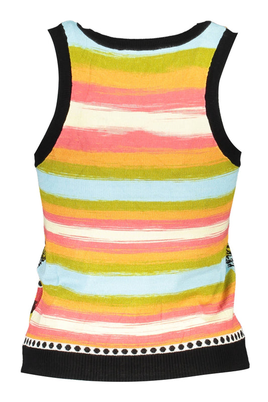 DESIGUAL CANOTTA DONNA NERO