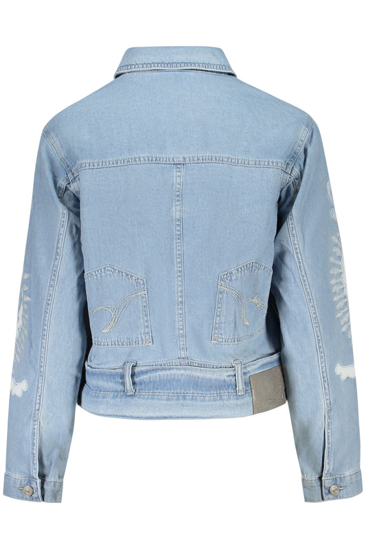 DESIGUAL GIUBBOTTO IN JEANS DONNA AZZURRO