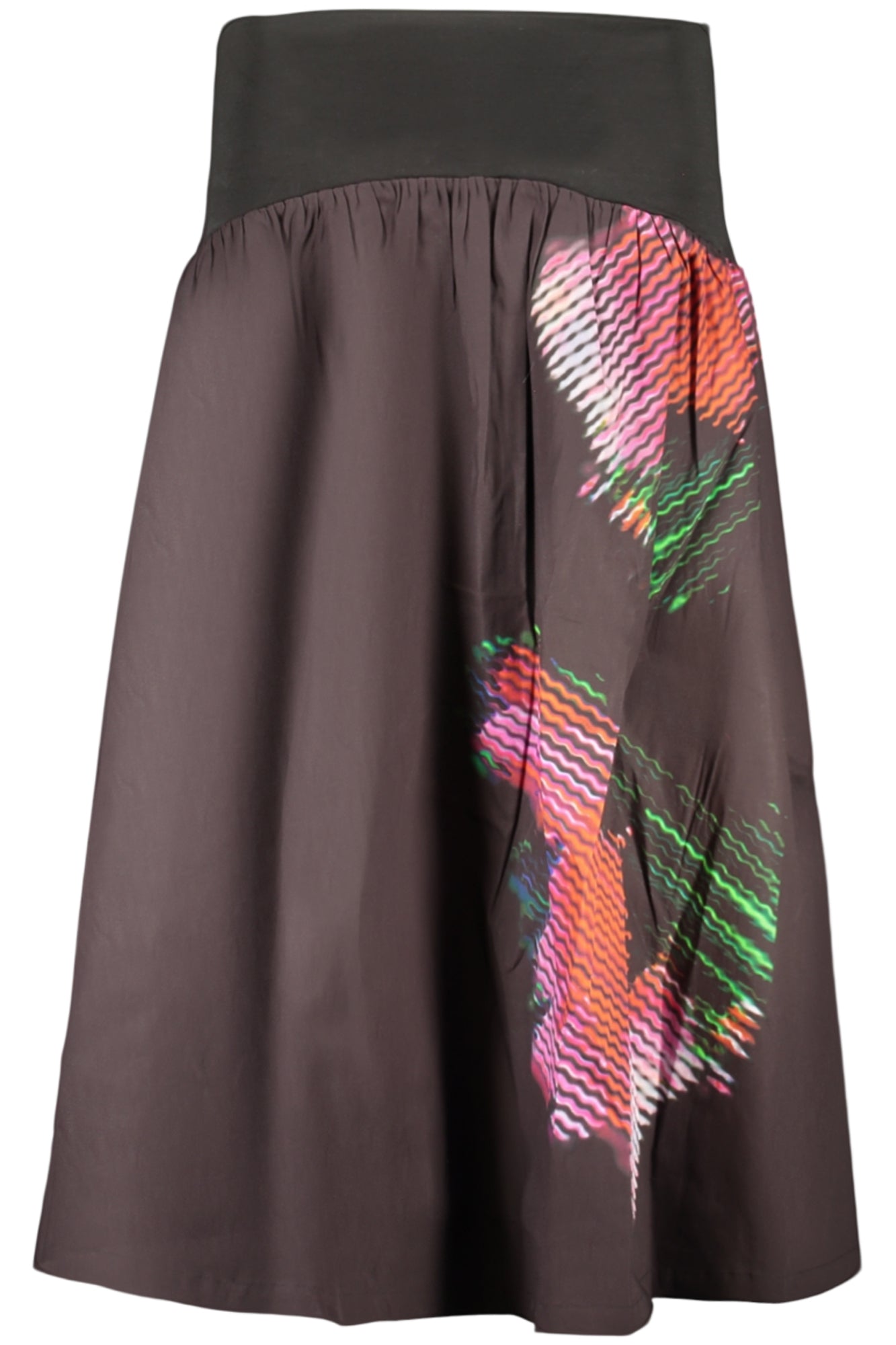 DESIGUAL GONNA LUNGA DONNA NERO
