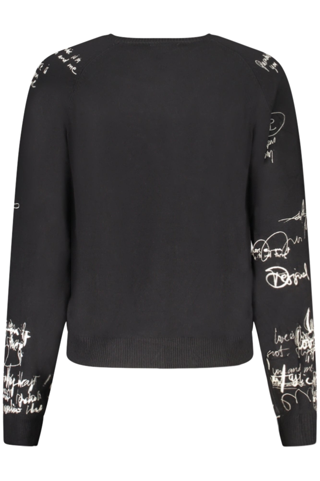 DESIGUAL MAGLIA DONNA NERO