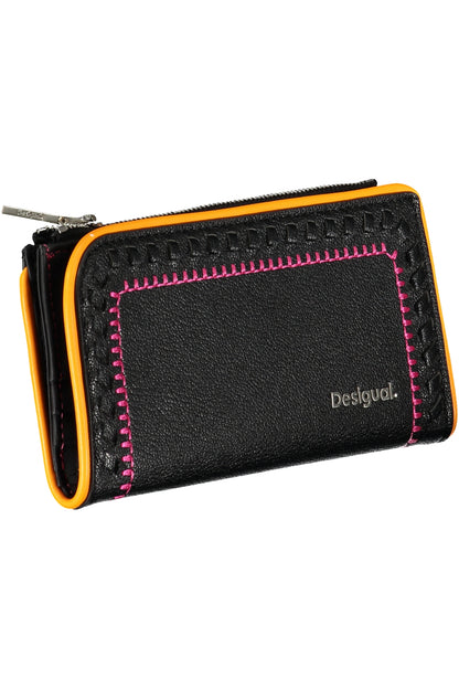 DESIGUAL PORTAFOGLIO DONNA NERO