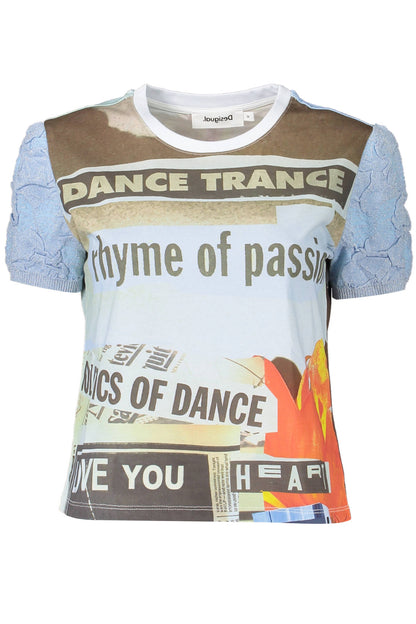 DESIGUAL T-SHIRT MANICHE CORTE DONNA