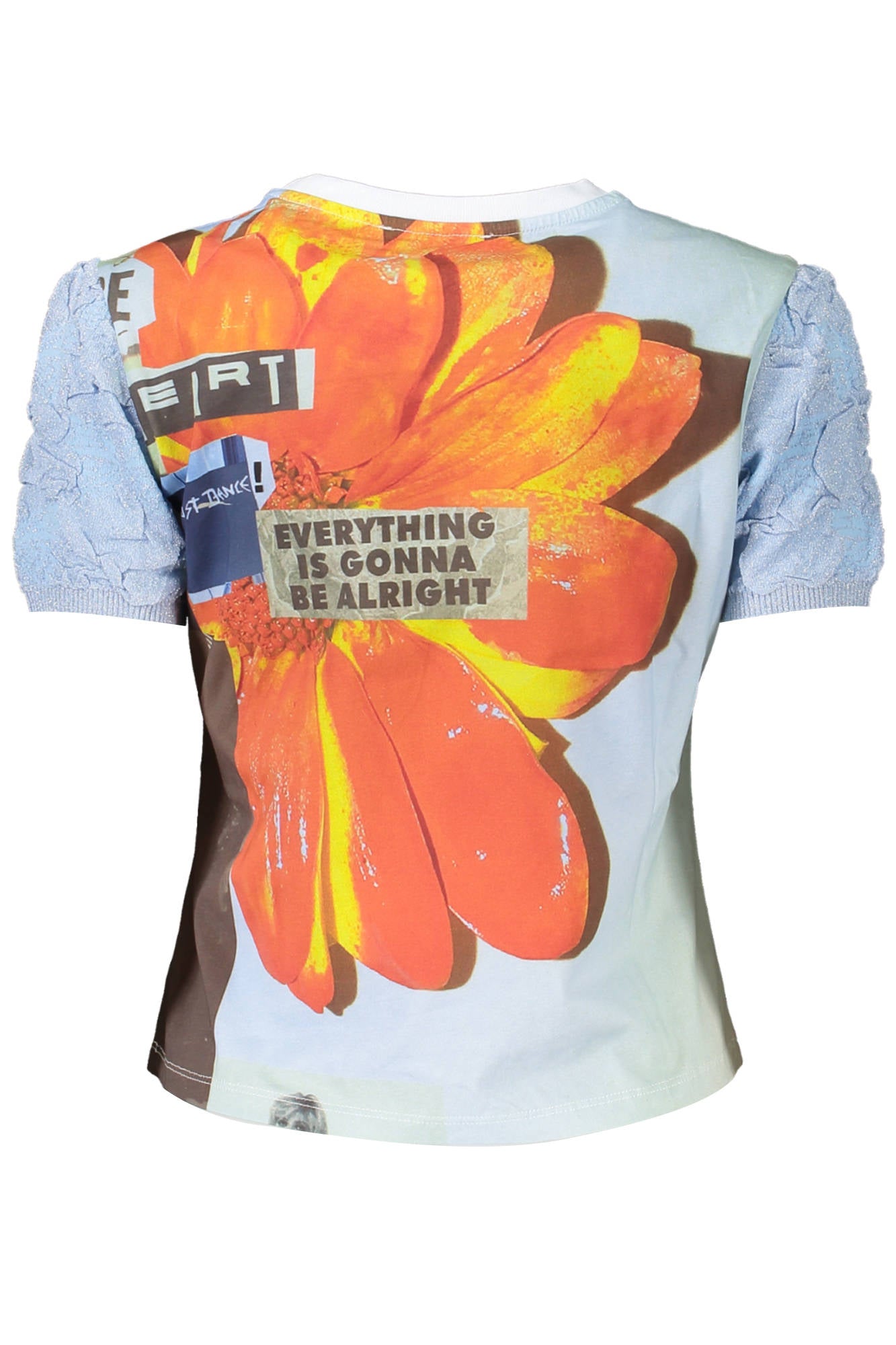 DESIGUAL T-SHIRT MANICHE CORTE DONNA