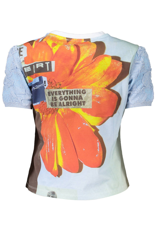 DESIGUAL T-SHIRT MANICHE CORTE DONNA