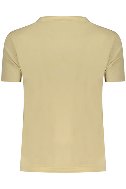 DESIGUAL T-SHIRT MANICHE CORTE DONNA BEIGE