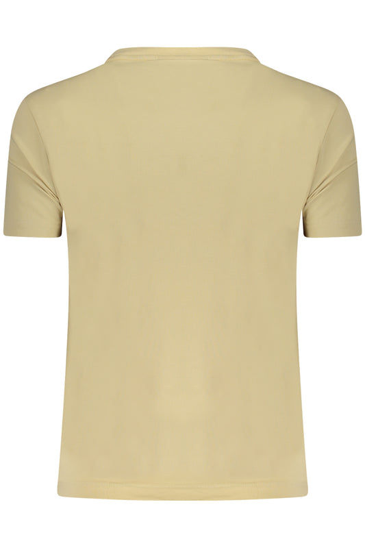 DESIGUAL T-SHIRT MANICHE CORTE DONNA BEIGE