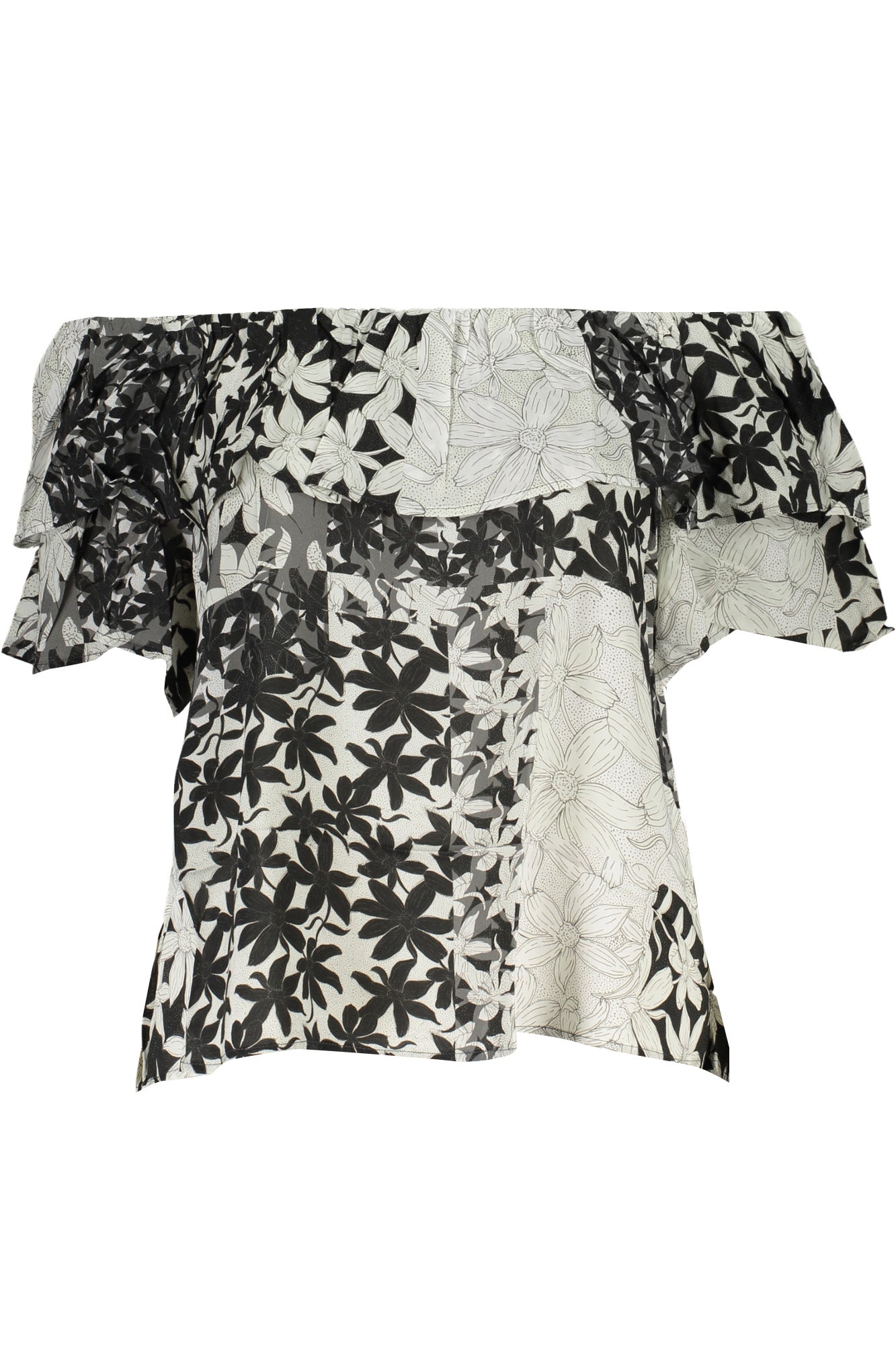DESIGUAL T-SHIRT MANICHE CORTE DONNA