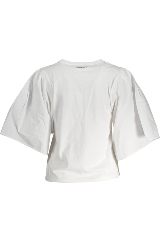 DESIGUAL T-SHIRT MANICHE CORTE DONNA