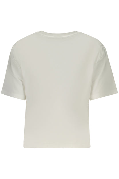 DESIGUAL T-SHIRT MANICHE CORTE DONNA BIANCO