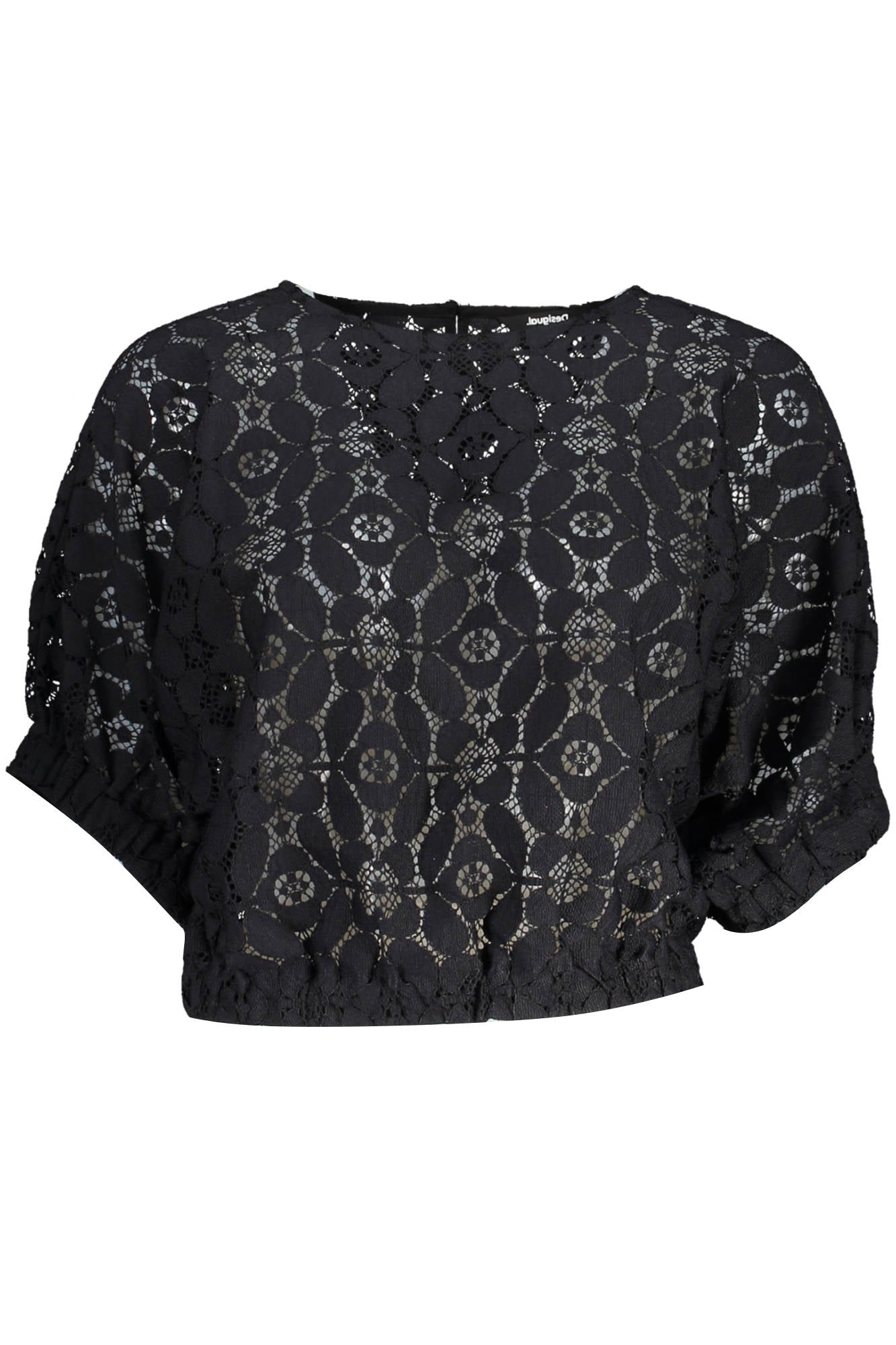 DESIGUAL T-SHIRT MANICHE CORTE DONNA