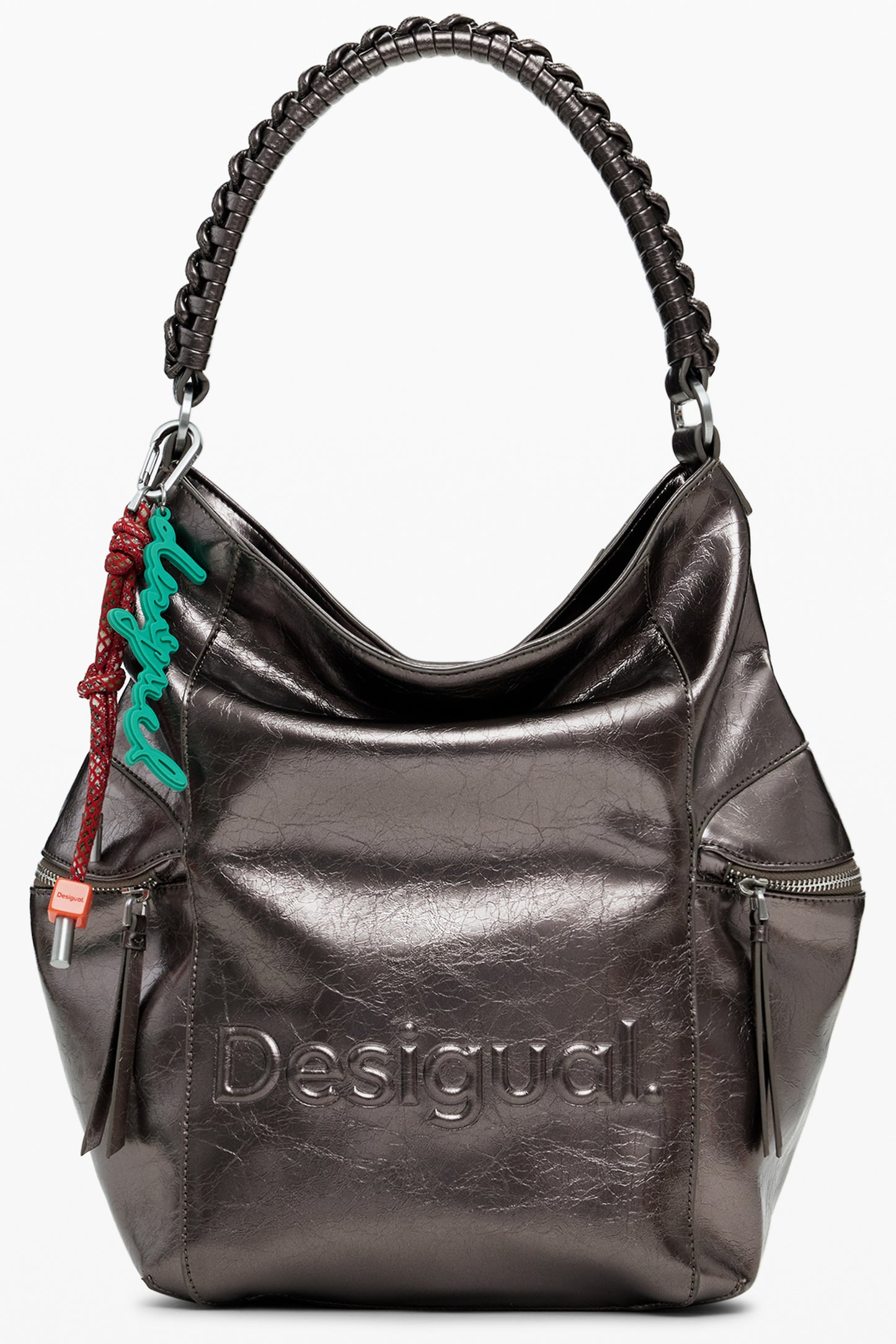 DESIGUAL ZAINO DONNA BRONZO
