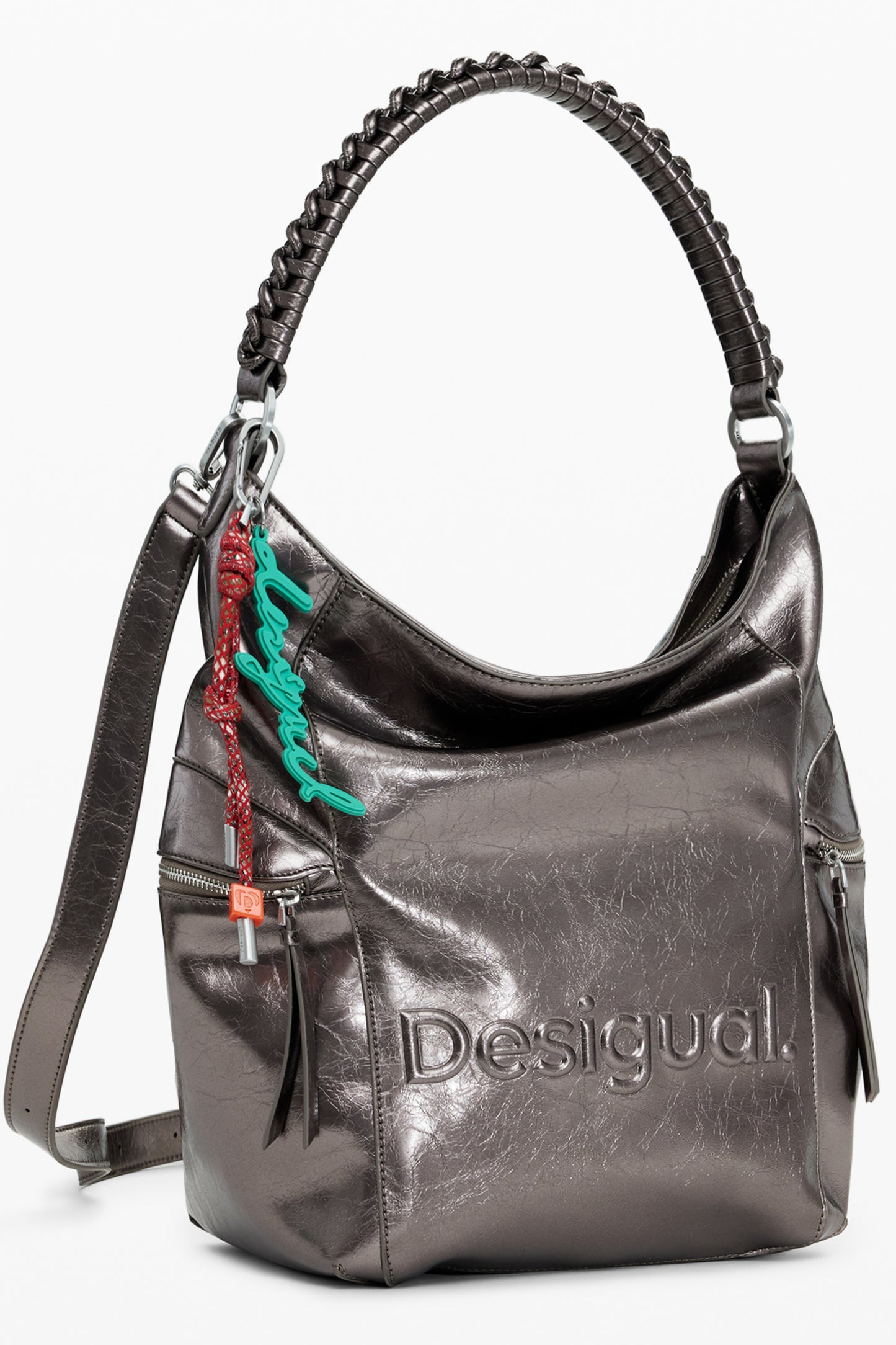 DESIGUAL ZAINO DONNA BRONZO