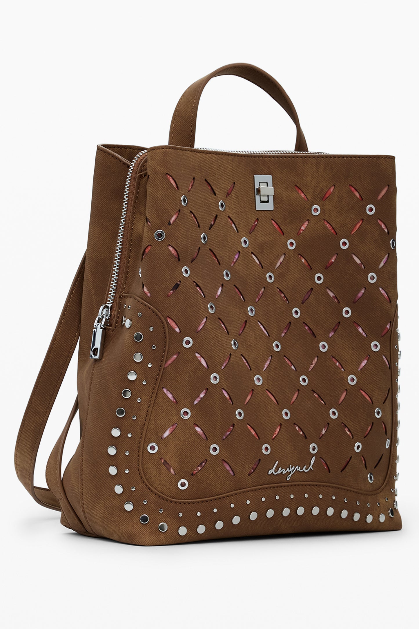 DESIGUAL ZAINO DONNA MARRONE