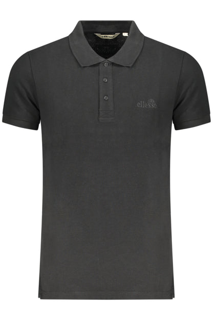 ELLESSE POLO MANICHE CORTE UOMO NERO